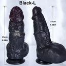 9.84in Realistic Skin Feeling Soft Big Penis Dildo Virgin Unisex Sex Toy