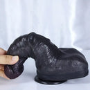 9.84in Realistic Skin Feeling Soft Big Penis Dildo Virgin Unisex Sex Toy