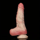 9.84in Realistic Slicky Dual Density Silicone Extension Dildo For Women