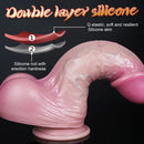9.84in Realistic Texture Super Large Silicone Adult Novelty Play Dildo