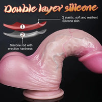 9.84in Realistic Texture Super Large Silicone Adult Novelty Play Dildo
