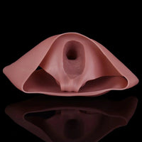 9.84in Silicone Big Strapon Hollow Dildo With Glans Penis For Women