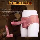 9.84in Silicone Big Strapon Hollow Dildo With Glans Penis For Women