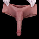 9.84in Silicone Big Strapon Hollow Dildo With Glans Penis For Women