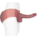 9.84in Silicone Big Strapon Hollow Dildo With Glans Penis For Women