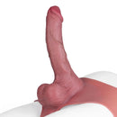 9.84in Silicone Big Strapon Hollow Dildo With Glans Penis For Women