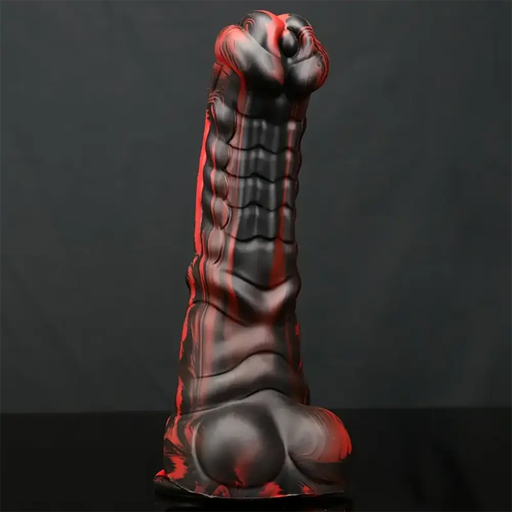 9.84in Silicone Horse Cock Soft Dildo Female Sex Toy For Couples