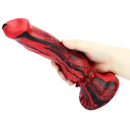 9.84in Silicone Soft Big Dog Knot Animal Dildo For Vaginal Massage