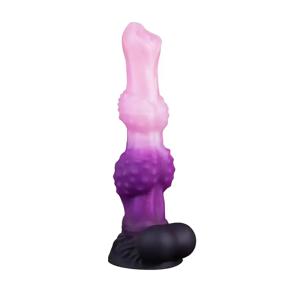 9.84in Silicone Wolf Tooth Monster Dildo Granular Sensation Large Dildo