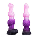9.84in Silicone Wolf Tooth Monster Dildo Granular Sensation Large Dildo