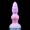 9.84in Squeeze Inflatable Alien Penis Animal Dog Dildo For Intimacy Game