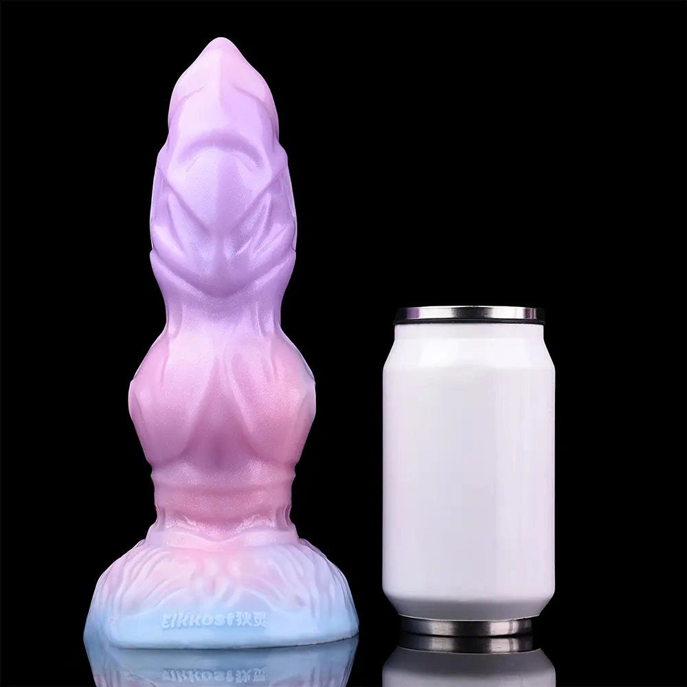 9.84in Squeeze Inflatable Alien Penis Animal Dog Dildo For Intimacy Game