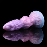 9.84in Squeeze Inflatable Alien Penis Animal Dog Dildo For Intimacy Game