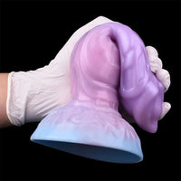 9.84in Squeeze Inflatable Alien Penis Animal Dog Dildo For Intimacy Game