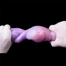 9.84in Squeeze Inflatable Alien Penis Animal Dog Dildo For Intimacy Game
