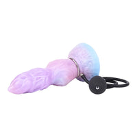 9.84in Squeeze Inflatable Alien Penis Animal Dog Dildo For Intimacy Game