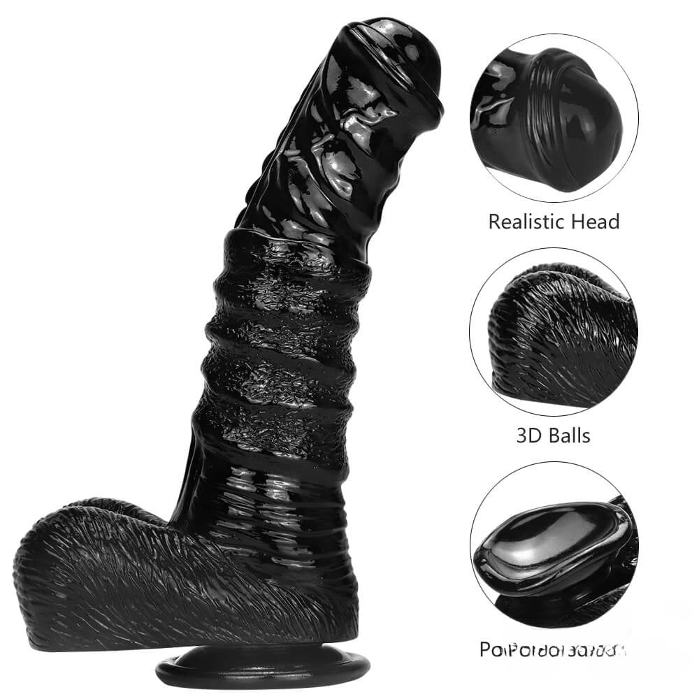 9.84in Thick Huge Animal Horse Cock Dildo For Vagina Fucking Toy
