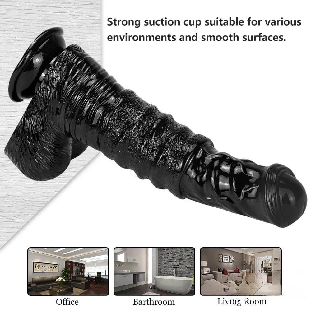9.84in Thick Huge Animal Horse Cock Dildo For Vagina Fucking Toy