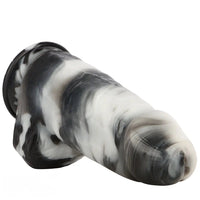 9.84in Thick Wide Dildo PVC Extended Realistic Penis For Clitoris Anal Play