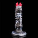 9.88in Ovipositor Egg Laying Inflatable Big Dildo Silicone Penis Simulator