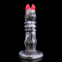 9.88in Ovipositor Egg Laying Inflatable Big Dildo Silicone Penis Simulator