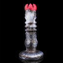 9.88in Ovipositor Egg Laying Inflatable Big Dildo Silicone Penis Simulator
