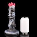 9.88in Ovipositor Egg Laying Inflatable Big Dildo Silicone Penis Simulator