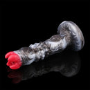9.88in Ovipositor Egg Laying Inflatable Big Dildo Silicone Penis Simulator