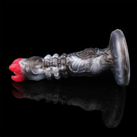 9.88in Ovipositor Egg Laying Inflatable Big Dildo Silicone Penis Simulator