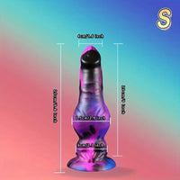 9.8in 11.8in 13in Dog Knot Big Long Anal Dildo Soft Silicone Animal Dildo