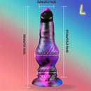 9.8in 11.8in 13in Dog Knot Big Long Anal Dildo Soft Silicone Animal Dildo
