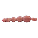 9.8in Big Vibrating Silicone Soft Pulling Beads G Spot Dildo With 3 Motors