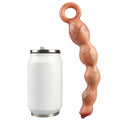 9.8in Big Vibrating Silicone Soft Pulling Beads G Spot Dildo With 3 Motors
