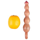9.8in Big Vibrating Silicone Soft Pulling Beads G Spot Dildo With 3 Motors