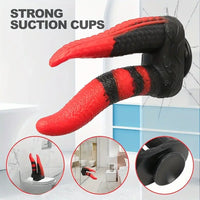 9.8in Dual Heads Monster Big Soft Silicone Dildo For Couples Orgasm Sex