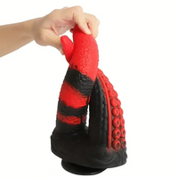 9.8in Dual Heads Monster Big Soft Silicone Dildo For Couples Orgasm Sex