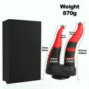 9.8in Dual Heads Monster Big Soft Silicone Dildo For Couples Orgasm Sex