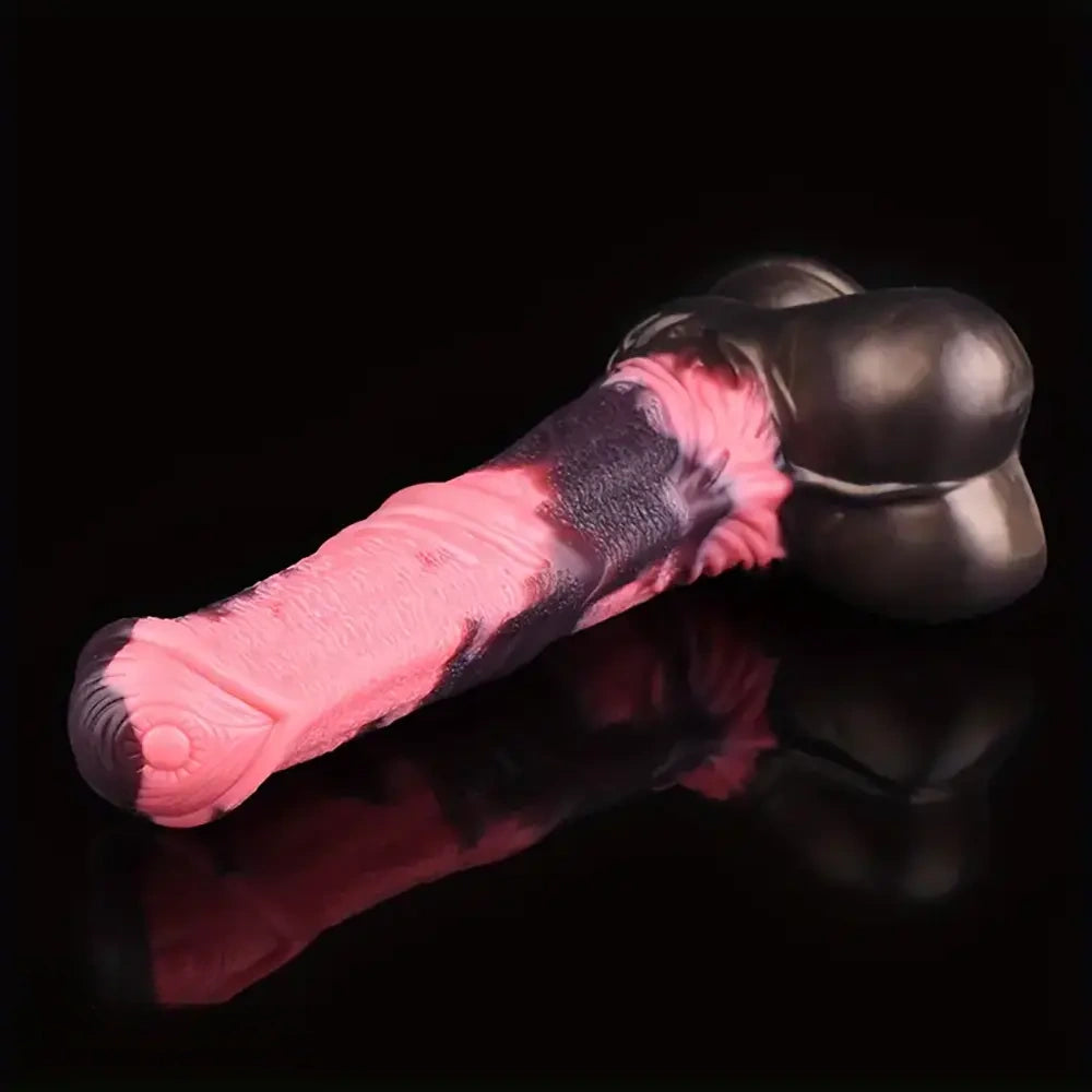 9.8in Fantasy Silicone Big Soft Horse Penis Animal Dildo Adult Sex Toy