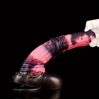 9.8in Fantasy Silicone Big Soft Horse Penis Animal Dildo Adult Sex Toy