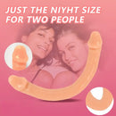 9.8in Realistic Dual-Sided Lifelike Big Dildo For G-Spot Anal Stimulation