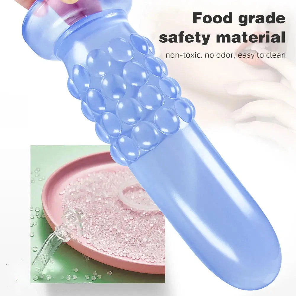 9.8in Spiked Huge Anal Suction Cup Dildo Butt Plug For Women