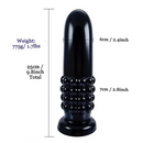 9.8in Spiked Huge Anal Suction Cup Dildo Butt Plug For Women