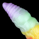 9.92in Sheath Strap on Dildo Silicone Monster Creature Cock Big Dildo