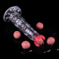 9.92in Tentacle Ovipositor Egg Laying Inflatable Dildo For Adult Masturbation