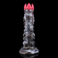 9.92in Tentacle Ovipositor Egg Laying Inflatable Dildo For Adult Masturbation