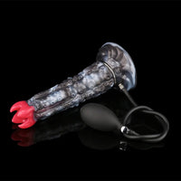 9.92in Tentacle Ovipositor Egg Laying Inflatable Dildo For Adult Masturbation
