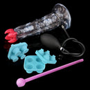 9.92in Tentacle Ovipositor Egg Laying Inflatable Dildo For Adult Masturbation