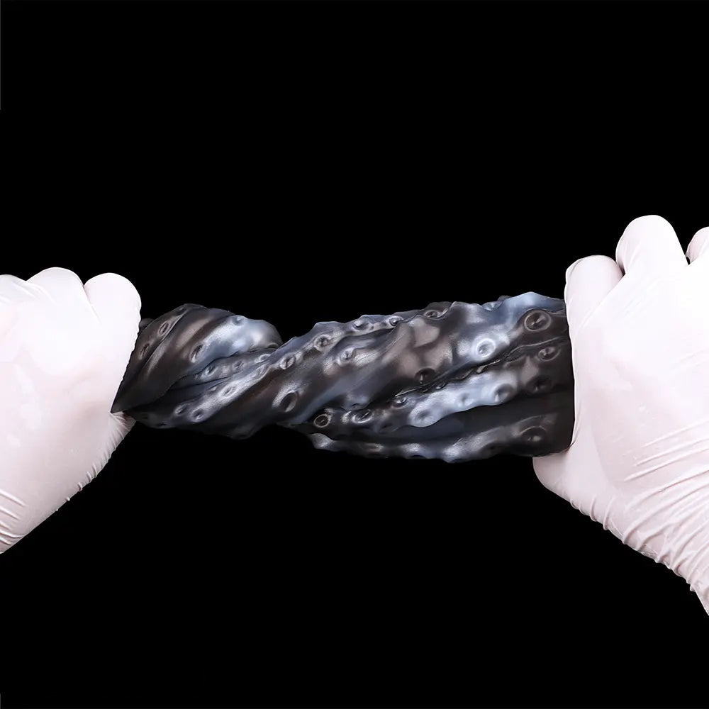 9.92in Tentacle Ovipositor Egg Laying Inflatable Dildo For Adult Masturbation