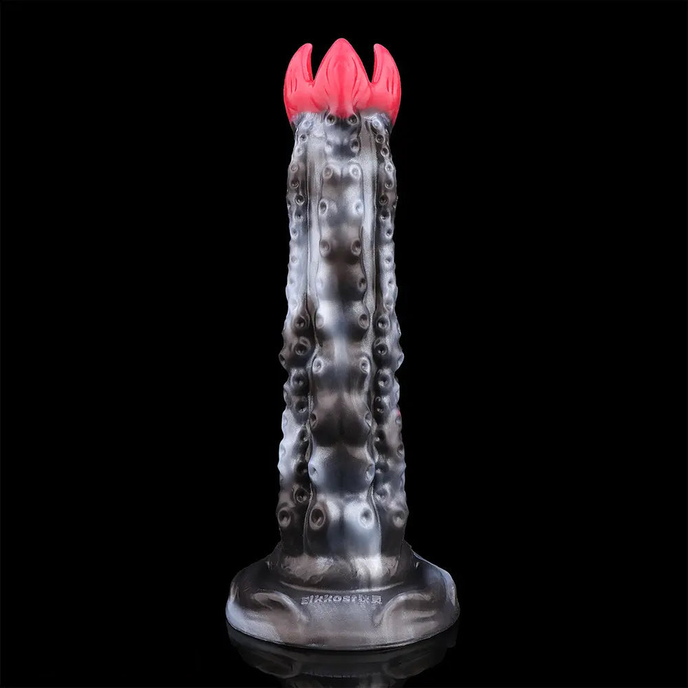 9.92in Tentacle Ovipositor Egg Laying Inflatable Dildo For Adult Masturbation