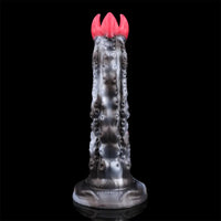 9.92in Tentacle Ovipositor Egg Laying Inflatable Dildo For Adult Masturbation